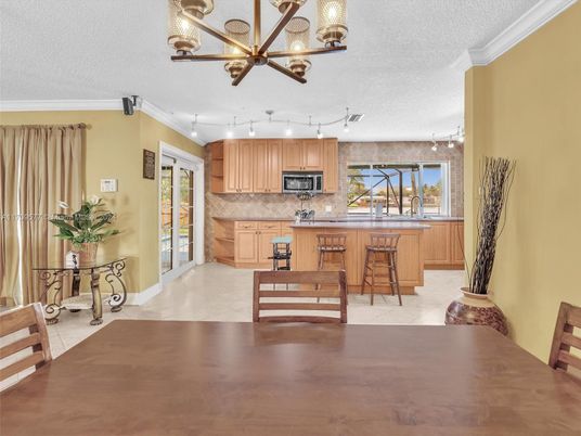 Dining room, Interior, Kitchen, Pendant Lights