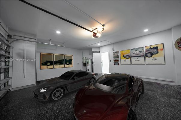 Garage, Interior, Recessed Lighting