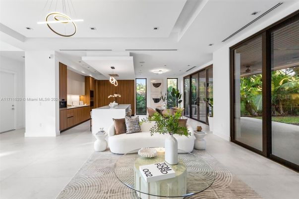 Interior, Kitchen, Living room, Pendant Lights, Recessed Lighting