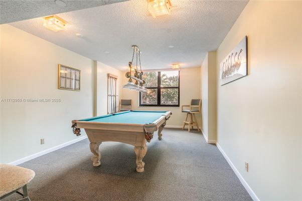 Billiard Table, Game Room, Interior, Pendant Lights
