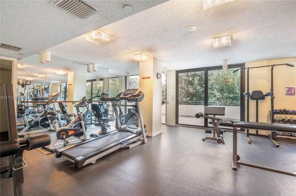 Fitness Equipment, Gym, Interior, Recessed Lighting
