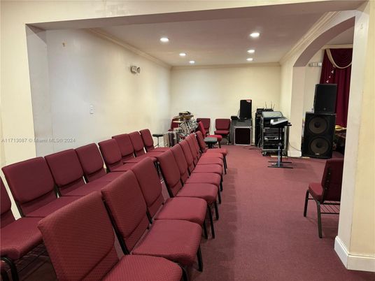 Home Theatre Room, Interior, Recessed Lighting