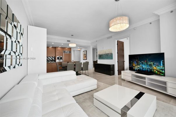 Dining room, Fireplace, Interior, Kitchen, Living room, Pendant Lights, Recessed Lighting, Stainless Steel Appliances, Wood Texture Flooring