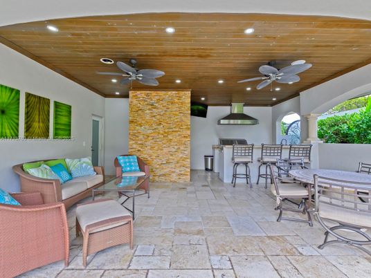 Exterior, Recessed Lighting, Wooden Ceilings