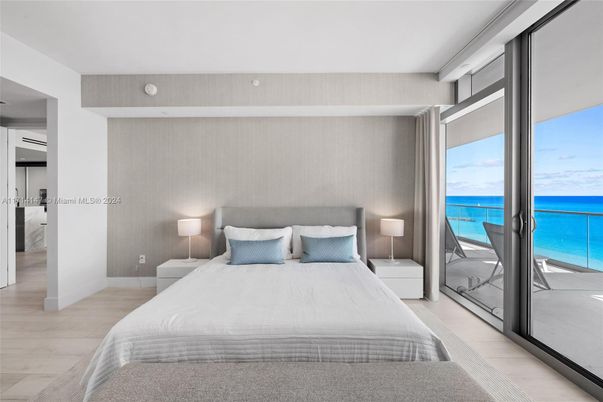 Bedroom, Interior, Water, Wood Texture Flooring