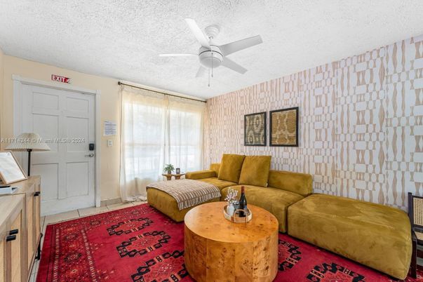 Interior, Living room, Stone Walls
