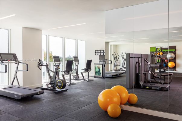 Fitness Equipment, Gym, Interior