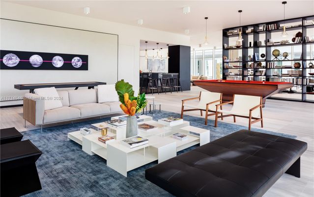 Billiard Table, Game Room, Interior, Living room, Pendant Lights
