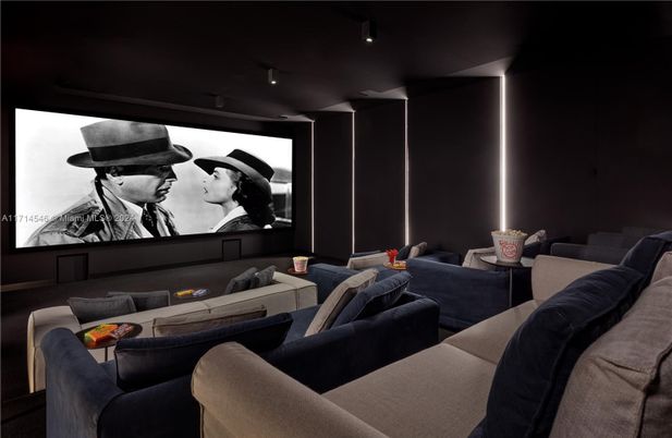 Interior, Projection Screen, Theatre Room