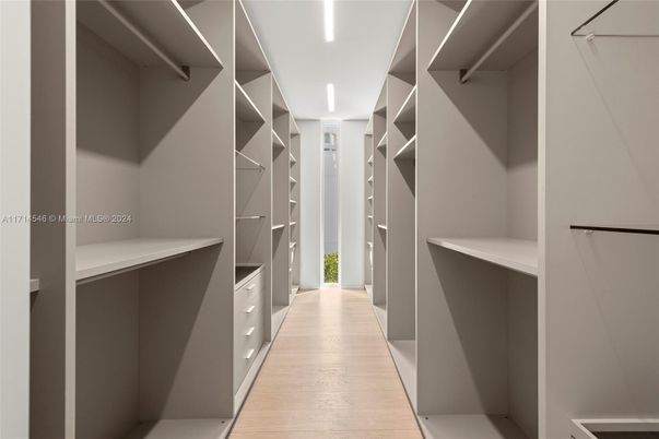Interior, Walk-in Closets, Wood Texture Flooring
