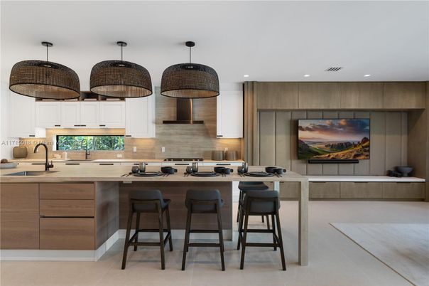 Interior, Kitchen, Pendant Lights, Recessed Lighting