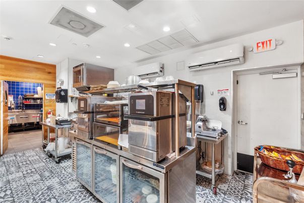 Interior, Kitchen, Recessed Lighting, Wooden Walls