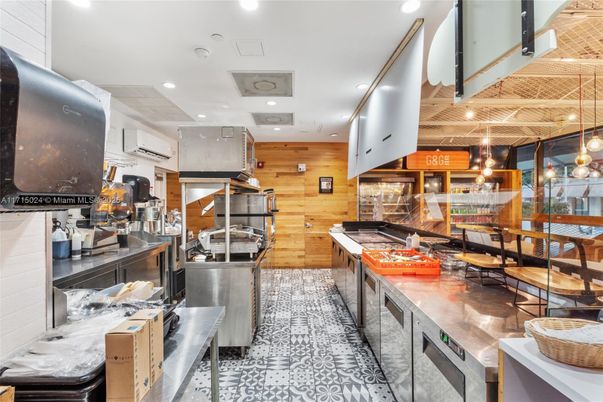 Interior, Kitchen, Recessed Lighting, Wooden Walls