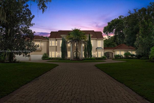 Backyard, Exterior, Facade, Mediterranean
