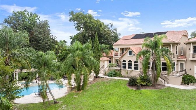 Backyard, Exterior, Pool, Solar Panels