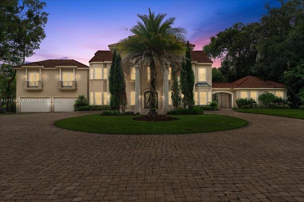Attached, Backyard, Exterior, Facade, Mediterranean