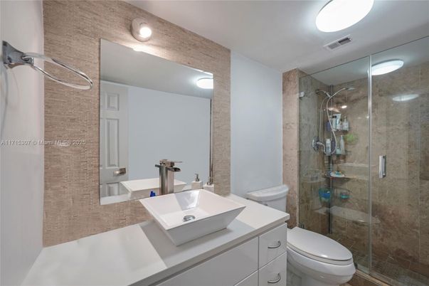 Bathroom, Glass Shower, Interior