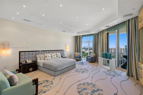 Bedroom, Chandelier, Interior, Recessed Lighting
