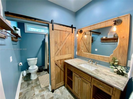 Bathroom, Interior, Wooden Walls