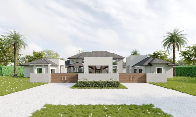 Backyard, Exterior, Facade, Modern