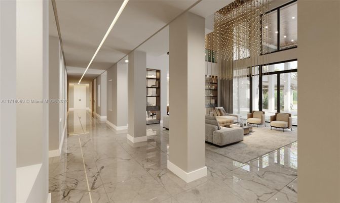 Chandelier, Interior, Living room, Marble, Recessed Lighting