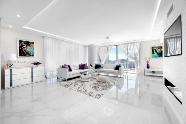 Chandelier, Interior, Living room, Marble, Recessed Lighting