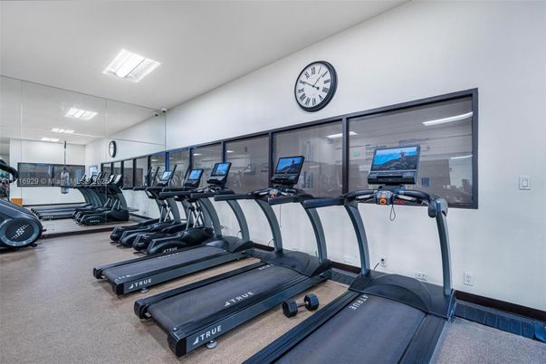 Fitness Equipment, Gym, Interior