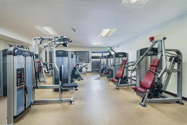 Fitness Equipment, Gym, Interior