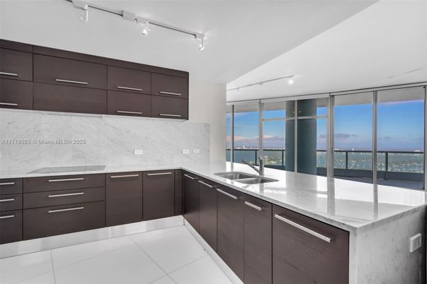Interior, Kitchen, Marble Walls, Water