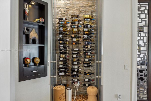 Interior, Stone Walls, Wine Storage