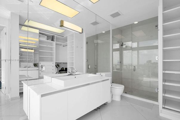 Bathroom, Glass Shower, Interior