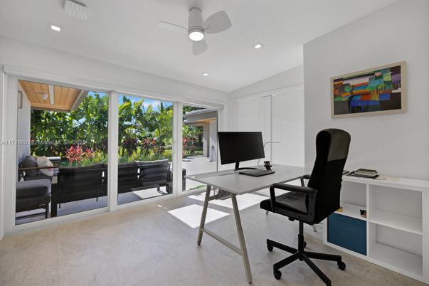 Home Office, Interior, Recessed Lighting