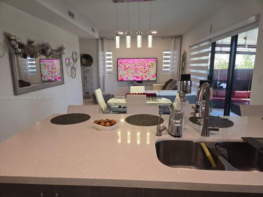 Interior, Kitchen, Living room, Pendant Lights