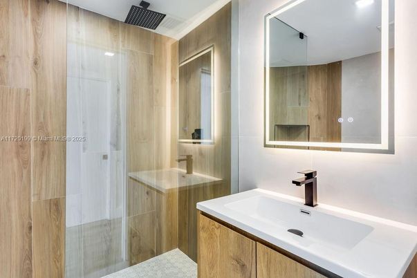 Bathroom, Glass Shower, Interior
