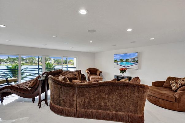 Interior, Living room, Marble, Recessed Lighting, Water
