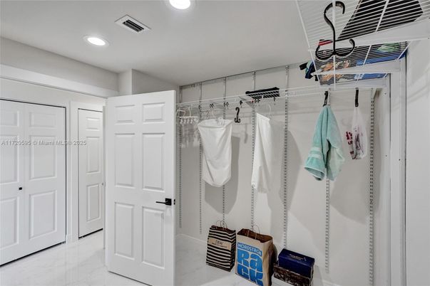 Interior, Marble, Recessed Lighting, Walk-in Closets