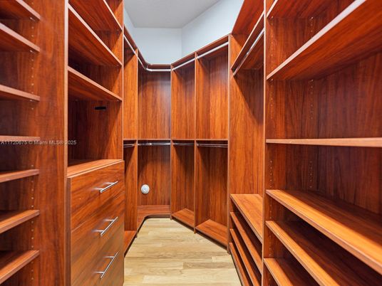 Interior, Walk-in Closets, Wood Texture Flooring