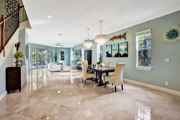 Chandelier, Dining room, Interior, Living room, Recessed Lighting
