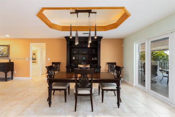 Dining room, Interior, Pendant Lights