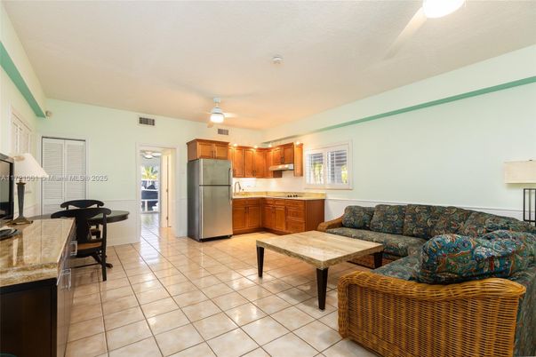 Interior, Kitchen, Living room