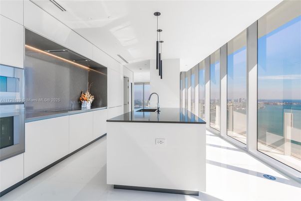 Interior, Kitchen, Pendant Lights, Water