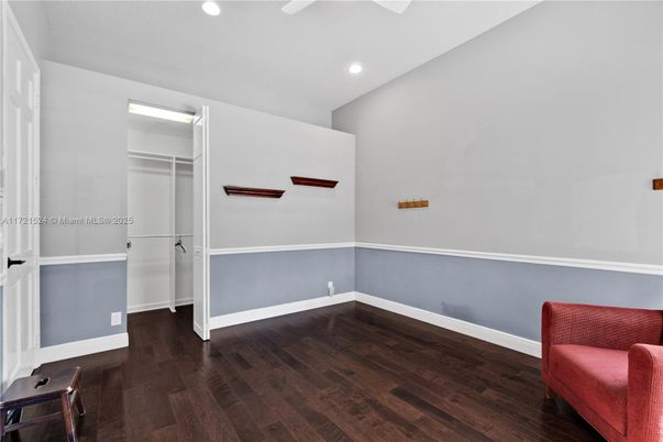 Interior, Recessed Lighting, Walk-in Closets, Wood Texture Flooring