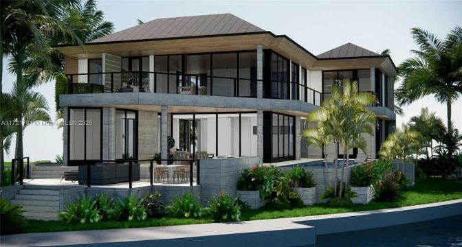 Backyard, Exterior, Facade, Modern