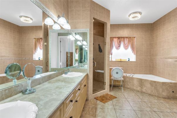 Bathroom, Dual Sink Vanities, Interior