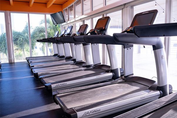 Fitness Equipment, Gym, Interior