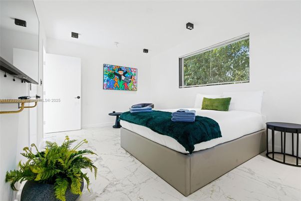 Bedroom, Interior, Marble