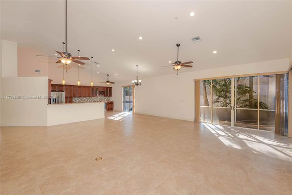 Chandelier, Empty room, Interior, Kitchen, Pendant Lights, Recessed Lighting