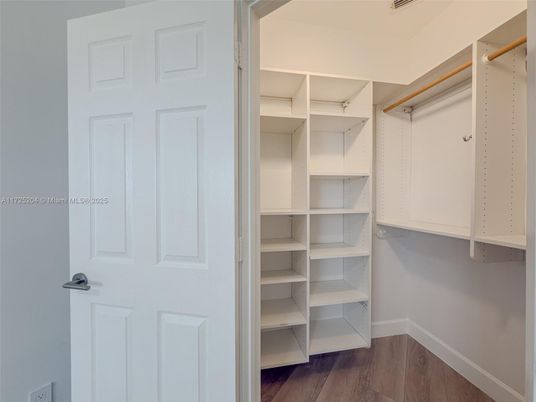 Interior, Walk-in Closets, Wood Texture Flooring