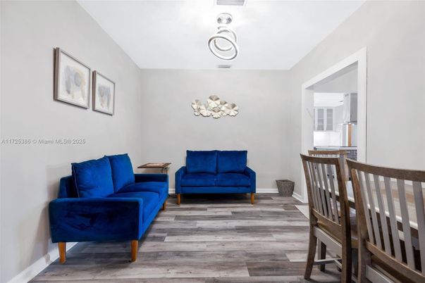 Dining room, Interior, Wood Texture Flooring