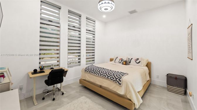 Bedroom, Home Office, Interior, Recessed Lighting